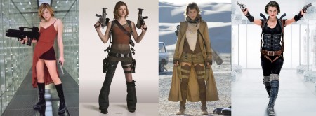 Milla Jovovich dans Resident Evil
